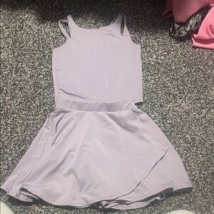 Lavender Sleeveless Kids Dress